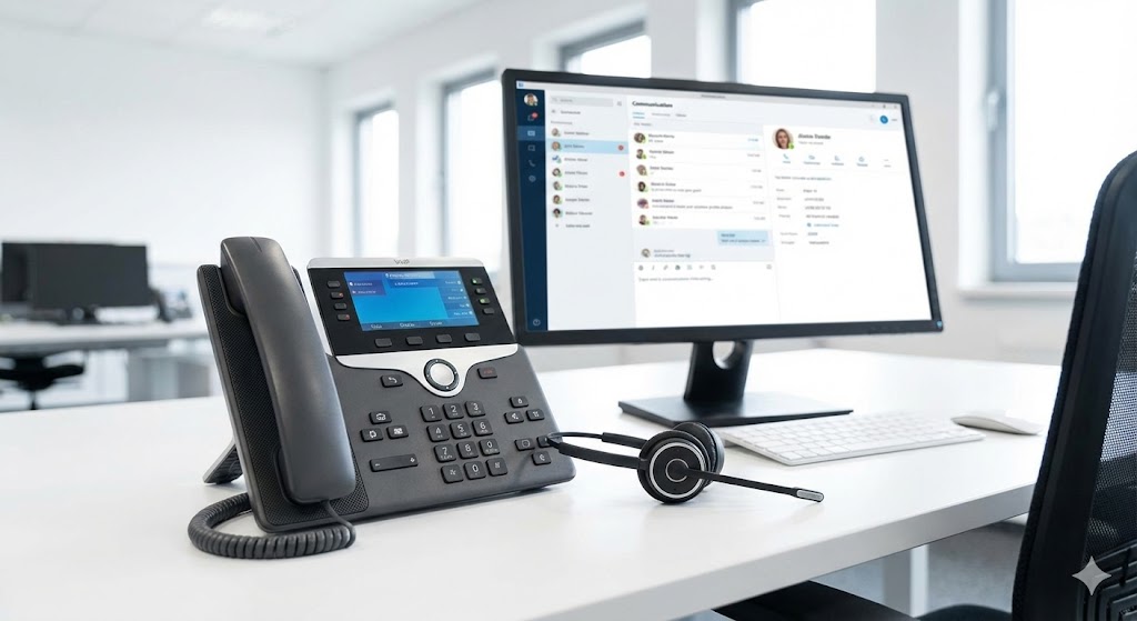 Business VoIP IP Desk Phones and Softphones